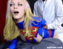 cosplay supergirl anal thumb