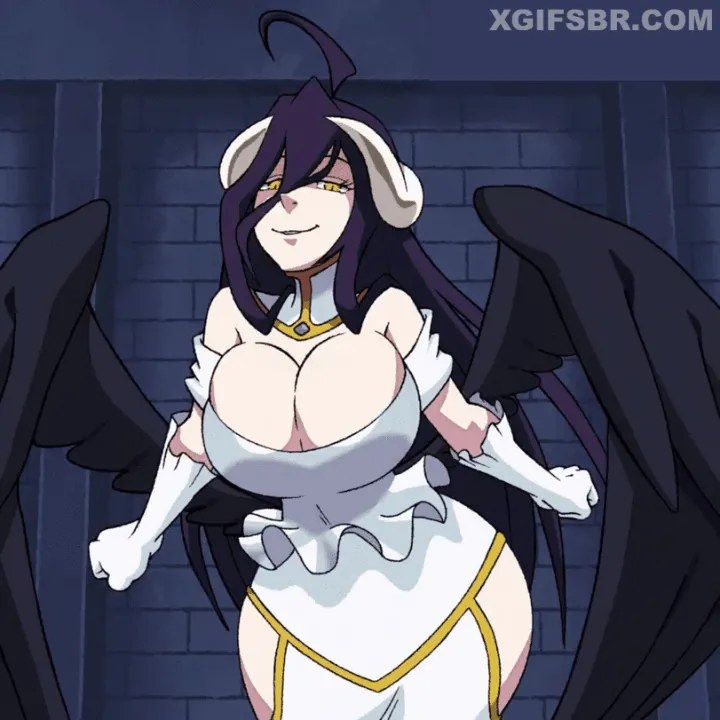 Albedo Overlord Gif Hentai 17